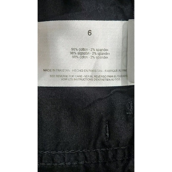 Social Standard by Sanctuary Womens Mid-Rise‎ Ankle Skinny Jean Black Camo Sz 6 - Picture 9 of 11